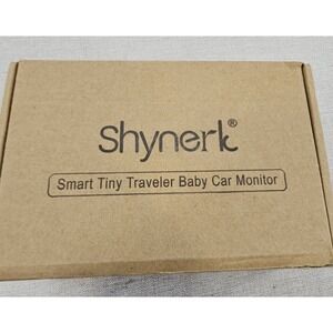Shynerk Smart Tiny Traveler Baby Car Monitor HD Night Vision Camera System Black